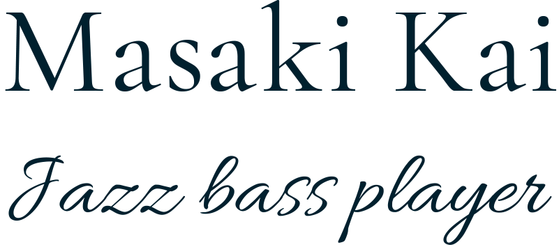 Masaki Kai Jazz bass player